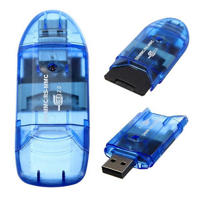 USB 2.0 Memory Card Reader Adapter